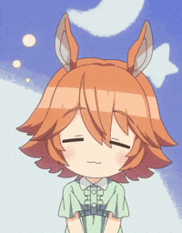 CicadaDust tired sleepy umamusume uma musume GIF