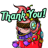 Meh Thanks Sticker by Patrick Bezalel