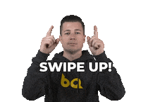 BrightQontent swipe up swipe rotterdam ece Sticker