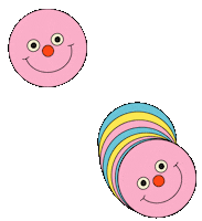 Rainbow Ball Sticker by Parade