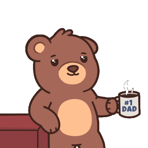 Fathers Day Father Sticker by BEARISH