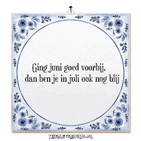 Humor Geluk Sticker by Tegelspreuken.nl