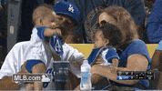laugh dancing GIF by MLB