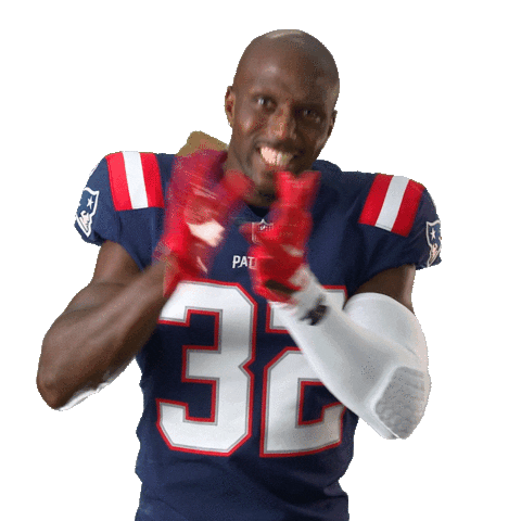 Devin Mccourty Football Sticker by New England Patriots