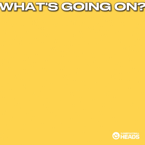 Whats Going On Hello GIF by OneFootball Heads