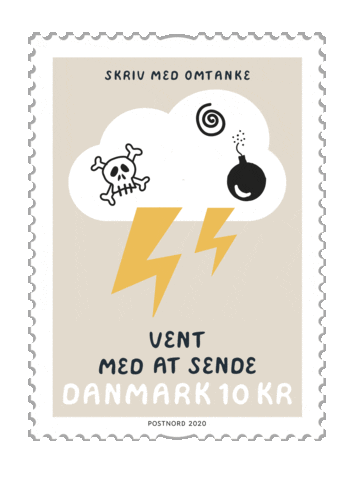 PostnordDK giphyupload post stamp stamps Sticker