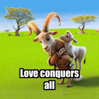 Love Conquers All Wisdom GIF by Radiantelope