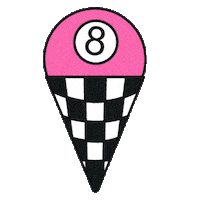 Ice Cream Summer Sticker
