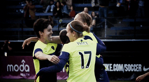 group hug goal celebration GIF by Seattle Reign FC