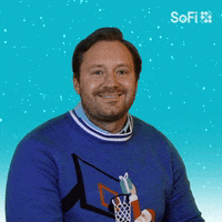 Christmas Time Smile GIF by SoFi