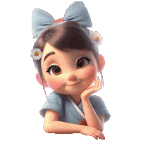 Girl Sticker