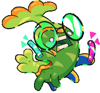 Adri_Cr energy hype fan shy Sticker