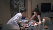 kisses huan le song GIF