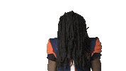 Dreadlocks Cousin It Sticker by Carson-Newman Athletics