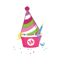 16handles  Sticker