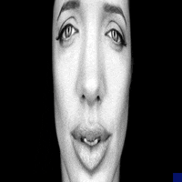 black and white art GIF by The New Big Poppa E