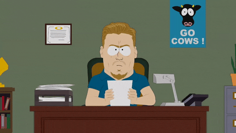 office paper GIF by South Park 