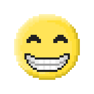 R74n giphygifmaker happy smile emoji Sticker