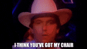 The Chair Reaction GIF by George Strait