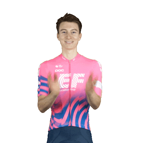 Pro Cycling Good Job Sticker by EF Education First