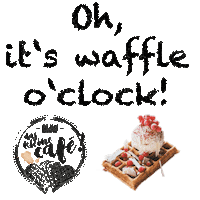 Sticker by Oh My Waffle! Ulm