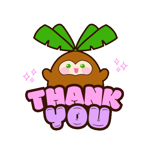 kinobo giphyupload thanks thankyou grateful Sticker