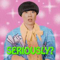 For Real Wow GIF by Atsuko Okatsuka