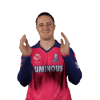 Halla Bol Pink Sticker by Rajasthan Royals