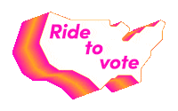 Vote Voting Sticker by Lyft