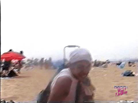beach towel GIF