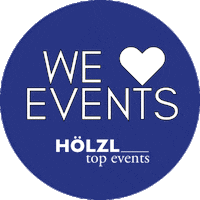 Hoelzl-top-events love heart logo top Sticker