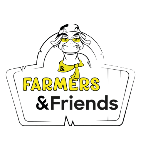 Cow Farm Sticker by Scholz & Friends