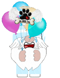 Missing You Pets Sticker