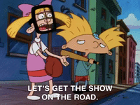 hey arnold nickelodeon GIF
