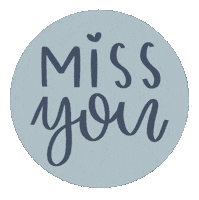 Miss You Sticker