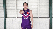 Mic Drop GIF by Fremantle Dockers