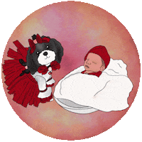 Sleepy Baby Sticker