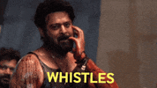 Whistles Prabhas Gifs GIF by Hombale Films