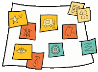 Post Its Sticky Notes Sticker by Debetekenaar