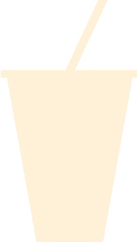 Drink Orange Sticker by La Fleur Bouquets