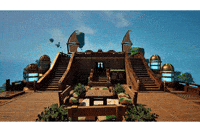 Travel Floating GIF by VestGames