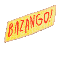 Bazango Sticker by E MERLIN MURRAY