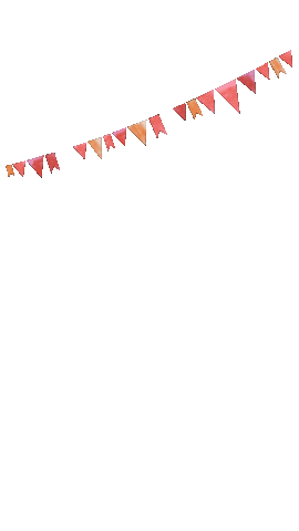 Party Flag Sticker