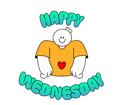 Wednesday Morning Sticker by TheLittleLabs