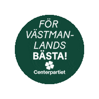 Vastmanland Sticker by Centerpartiet
