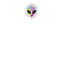 Space Travel Sticker by TELY ORGANICS