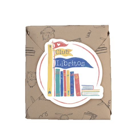 Club_Libritos giphyupload club colores libros Sticker