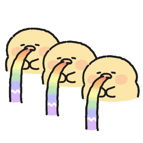 Awkward Character Sticker