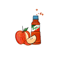 Fitness Apple Sticker by Tajin
