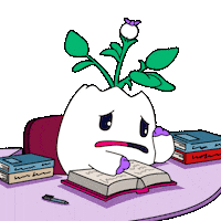 Stressed Back To School Sticker by Magic Eden